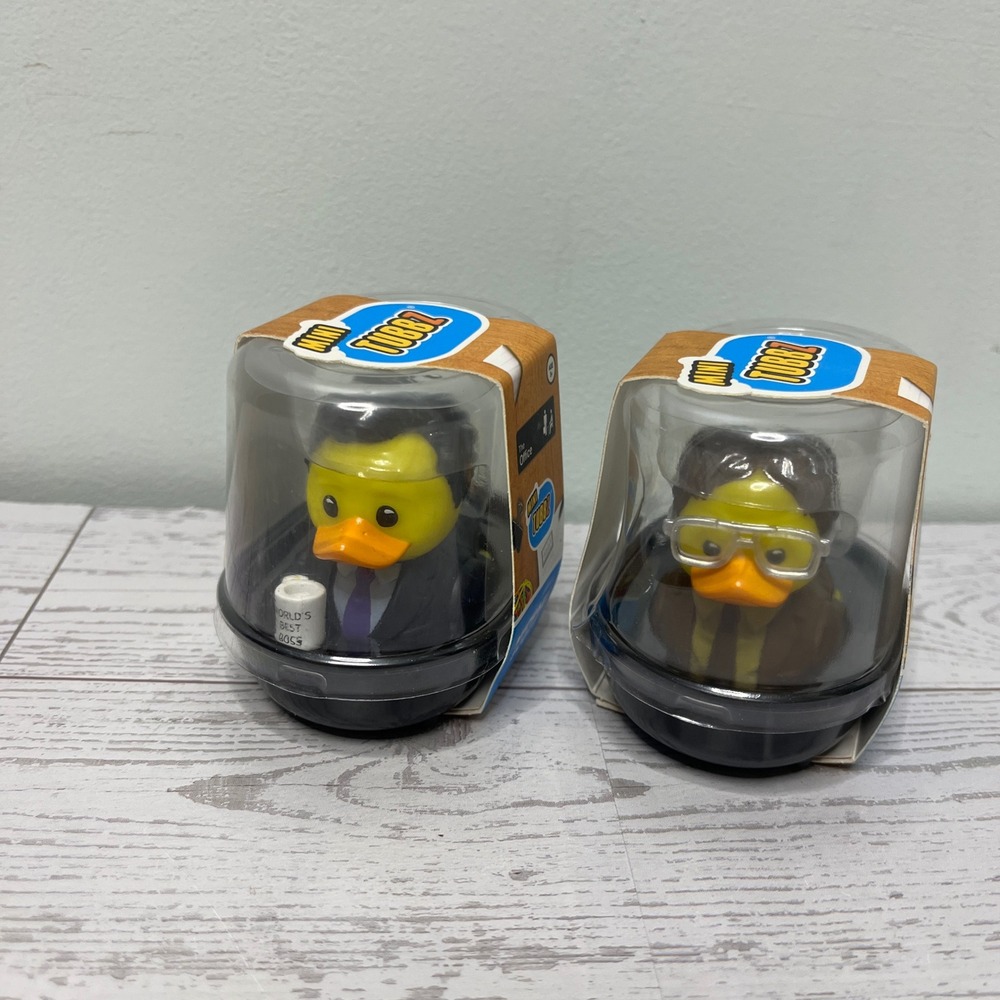 The Office Mini TUBBZ‎ Michael Scott Dwight Schrute Cosplaying Ducks Set
